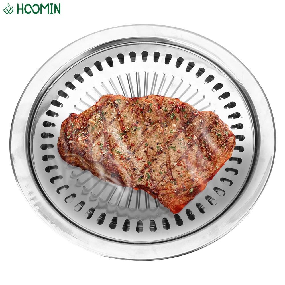 Home Cooking Channel - Griglia per barbecue senza fumo Piastra