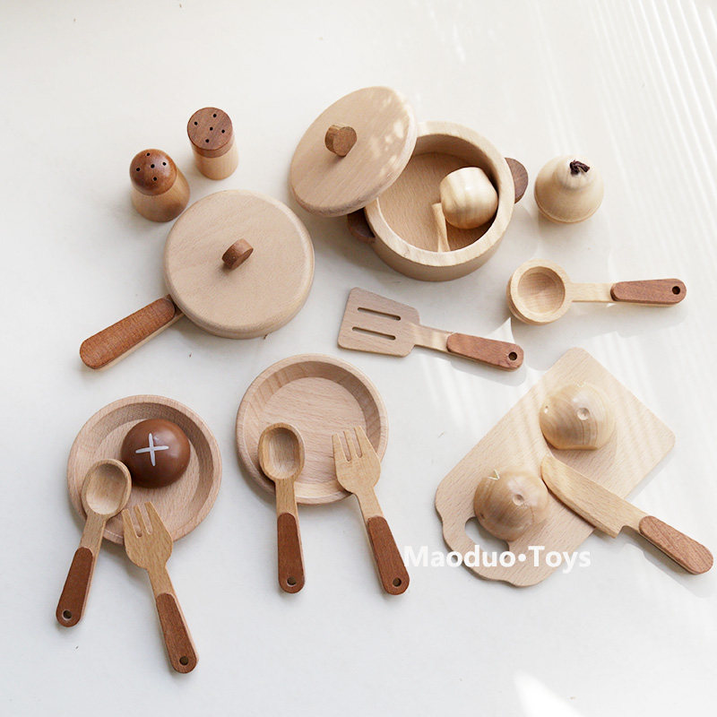 Home Cooking Utensils - Maoduo Toys Set da Cucina in