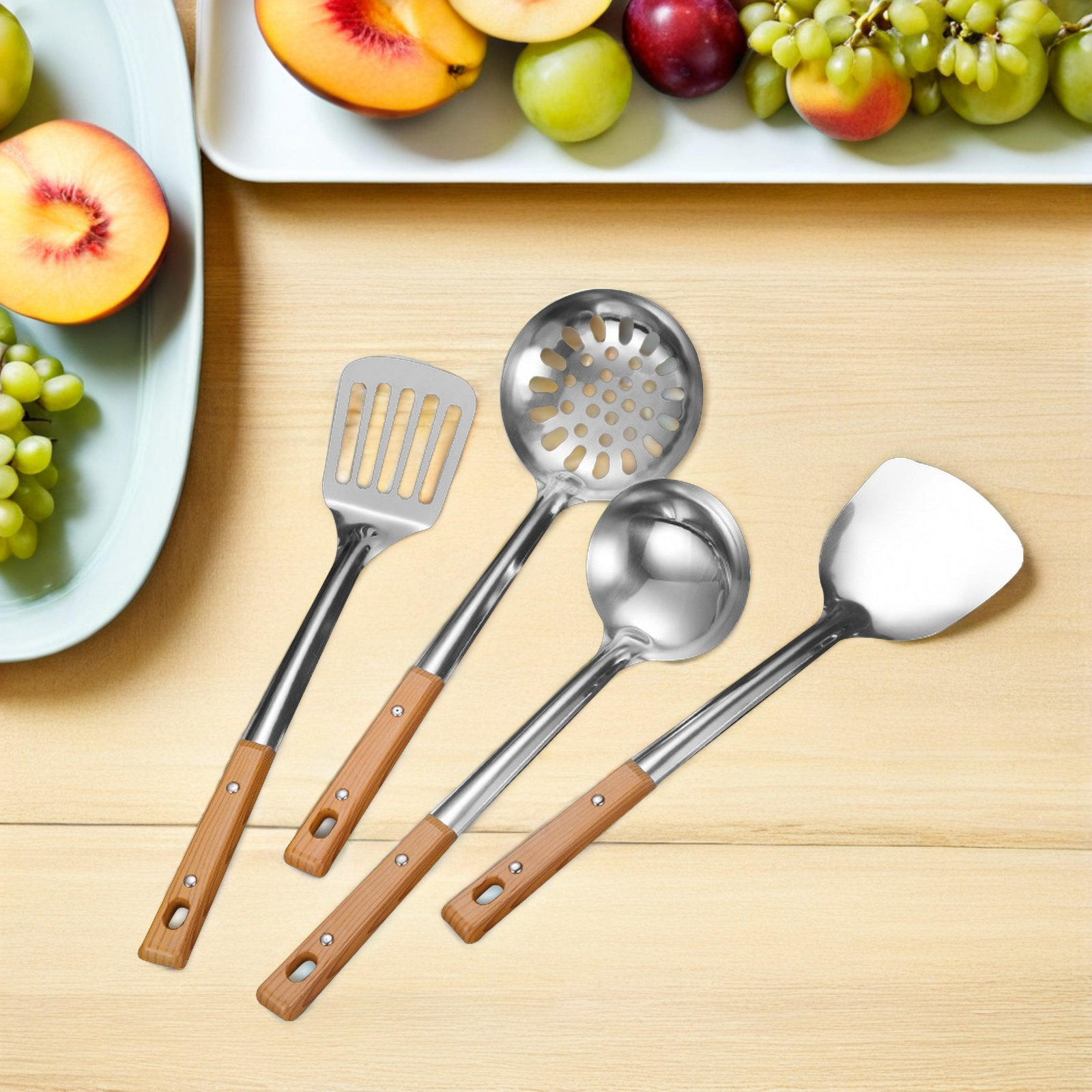 Home Cooking Utensils - Set di 4 utensili da cucina