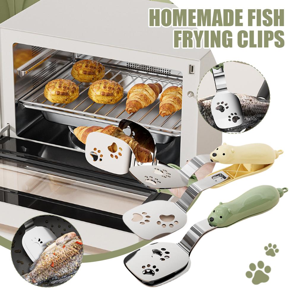 Home Cooking Utensils - 1/2pcs Orso Pesce Pinze Flipper In